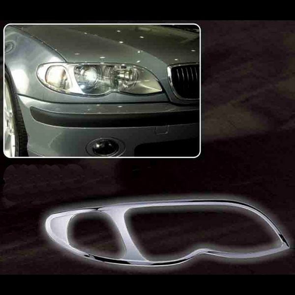 Φαναριών Μασκάκια Εμπρός BMW E46, 4D 03′ SILVER