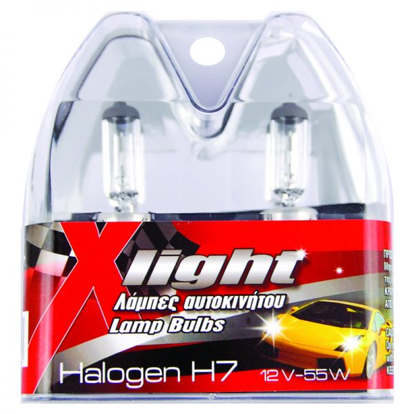 Halogen Lamps H7 55W Pair