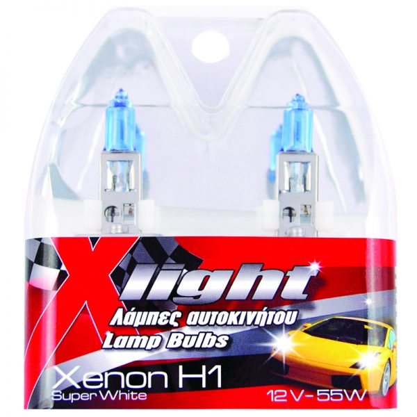 Λάμπες XENON H1 55W Ζευγάρι