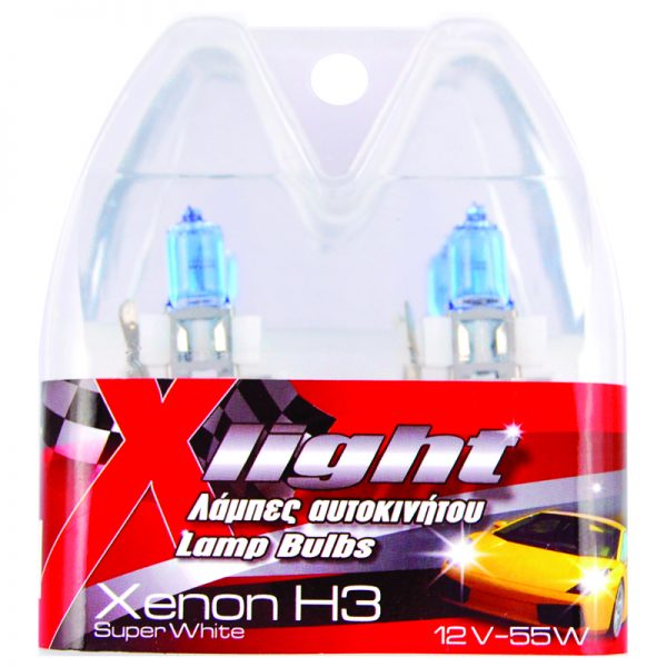 Λάμπες XENON H3 100W Ζευγάρι