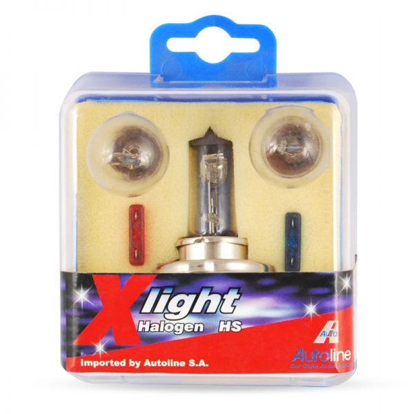 Halogen Lamps Kit H4 100/90W 7 pcs