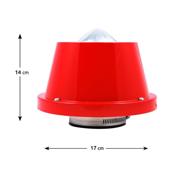 Φιλτροχοάνη Διπλής Ροής Μανιτάρι Κόκκινη & Μπλε