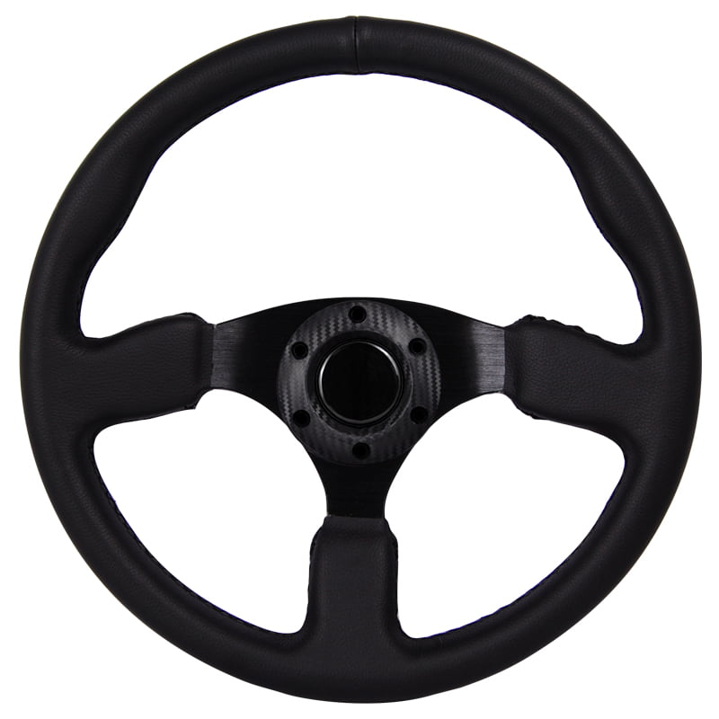 ΤΙΜΟΝΙ ΜΑΥΡΟ CLASSIC 35cm Steering Wheel Black Classic 35cm - Image 1