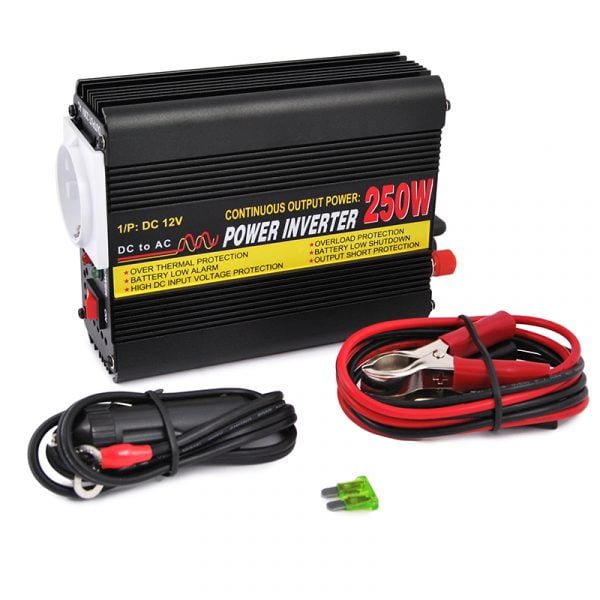 Μετασχηματίσης 12V σε 250W με 2 Μπρίζες