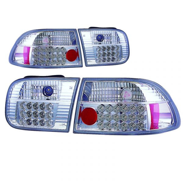 Φανάρια Πίσω LED CIVIC '92 2/4D