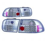 Φανάρια Πίσω LED CIVIC '92 3D