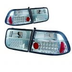 Φανάρια Πίσω LED CIVIC '96 2D CROME
