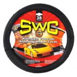 Leatherette Steering Wheel Cover SWC 38cm