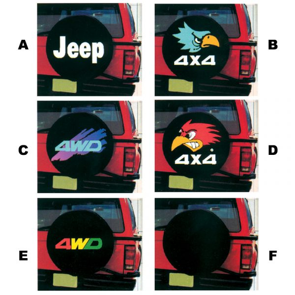 Ρεζέρβας Καλύμματα JEEP 15"- 16"