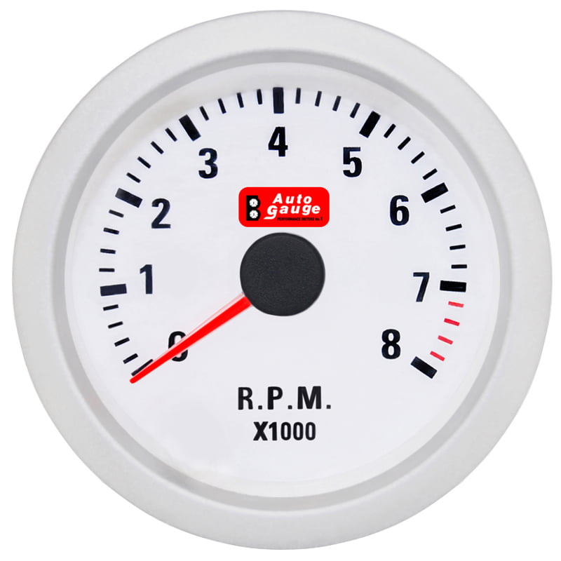 ΣΤΡΟΦΟΜΕΤΡΟ ΛΕΥΚΟ A.G. White Tachometer A.G. - Image 1