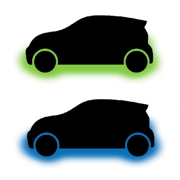 Φωτισμού Κιτ UNDERCAR 2*48″ LED