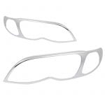 Φαναριών Μασκάκια Εμπρός BMW E46, 4D 03' SILVER