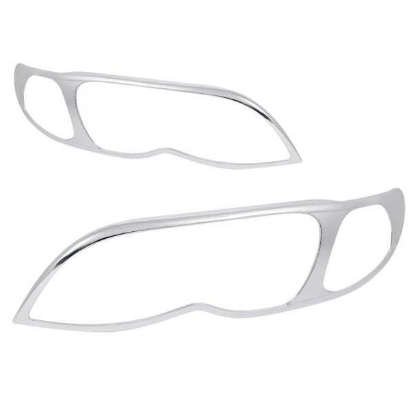 Φαναριών Μασκάκια Εμπρός BMW E46, 4D 03' SILVER