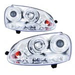 Φανάρια Εμπρός Λευκά VW GOLF 5 '03-