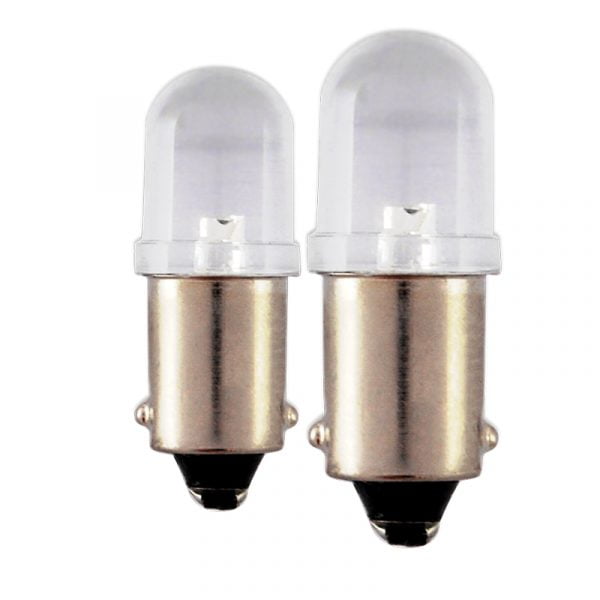 Λάμπες με κάλυκα κατράν, 12V BA9 2 τεμ.