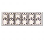 Λάμπα πλαφονιέρας με 12 LED, 20x60mm, μπλε 1 τμχ