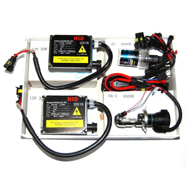 HID Μοτοσυκλέτας H4 & H1 8000K