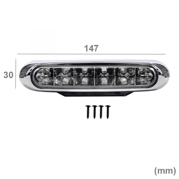 Προβολείς Ίνοχ DAYLIGHT LED Μπλε 12V