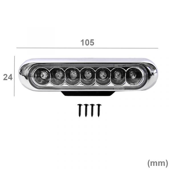 Προβολείς DAYLIGHT LED Μπλε 12V