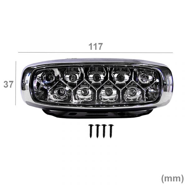 Προβολείς PL253- LED Μπλε 12V