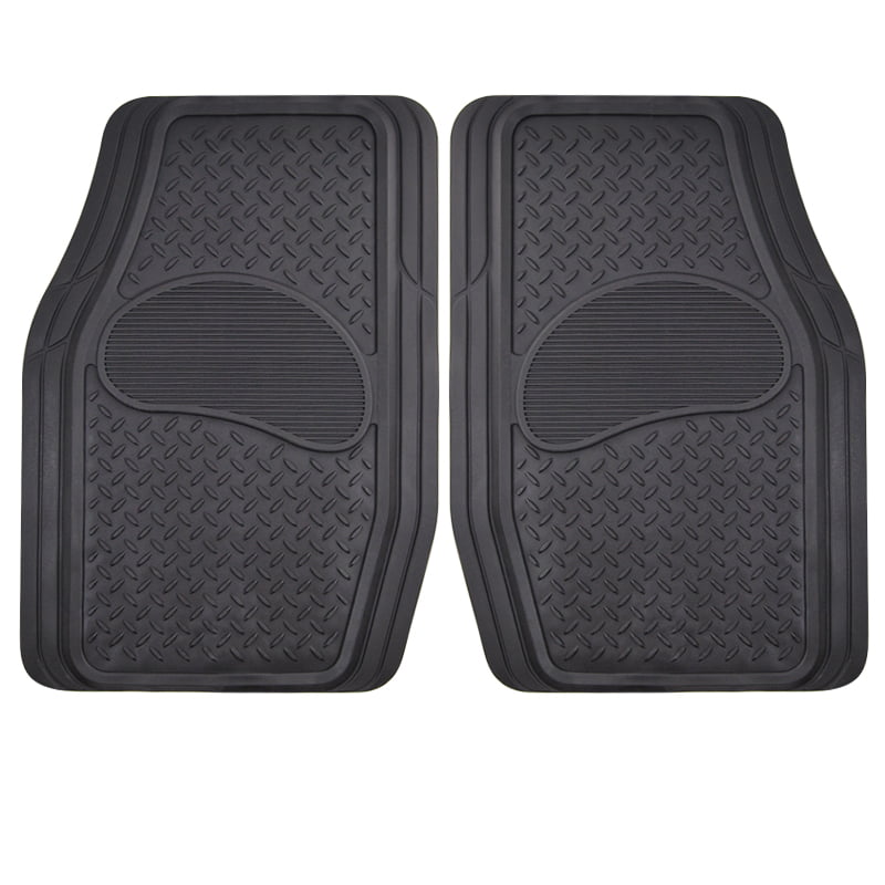 ΠΑΤΑΚΙΑ ΜΠΡΟΣΤΙΝΑ ΛΑΣΤΙΧΟ 2 ΤΜΧ Rubber Front Car Mats 2 pcs - Image 1