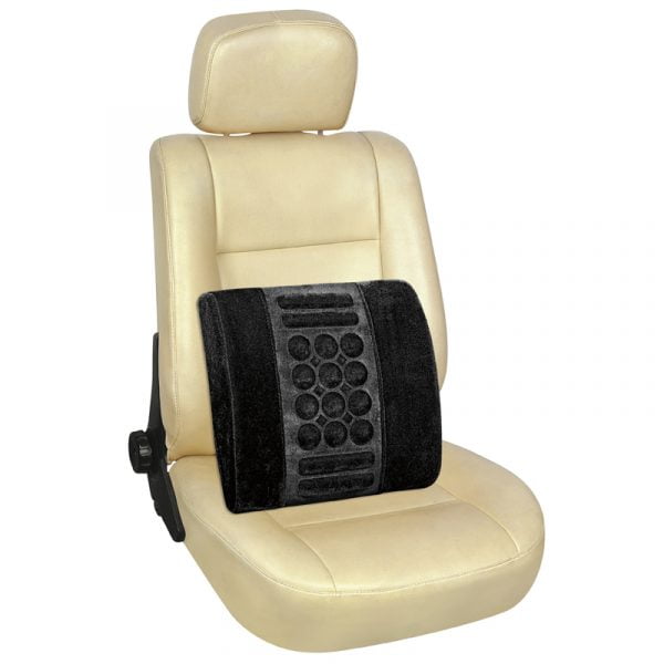 Lumbar Pad with Elastic Band Universal Fit (Velvet) 1 pcs 42x36cm