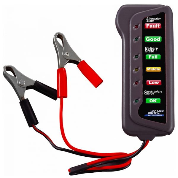 Διαγνωστικό Μπαταρίας και Δυναμό 12-24V