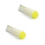 Λάμπες 1 LED T5 wedge 12V 2 τμχ