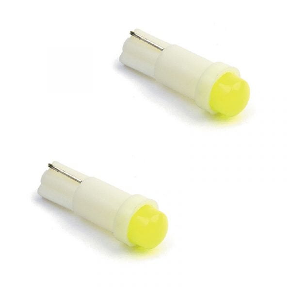 Λάμπες 1 LED T5 wedge 12V 2 τμχ