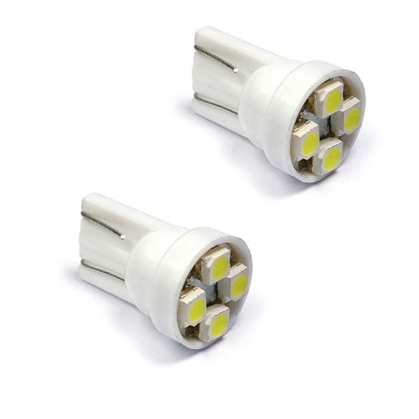 Λάμπες 4 LED T10 wedge 12V 2 τμχ