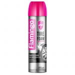 FLAMINGO Γυαλιστικό & Συντήρηση Ελαστικών - Αφρός 650ml