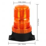 Φάρος STROBE 30LED με Φως Έκτακτης Ανάγκης 12-24V - Image 3