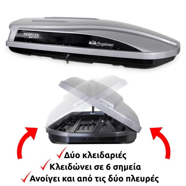 Μπαγκαζιέρα 480L "PERFLEX BOSPHORUS"