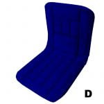 Platform Seat Cover Front Universal Fit (Fur/Velvet) 1 pcs - Image 5