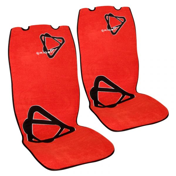 Platform Seat Covers Front Set Universal Fit (Towel) RACING 2 pcs