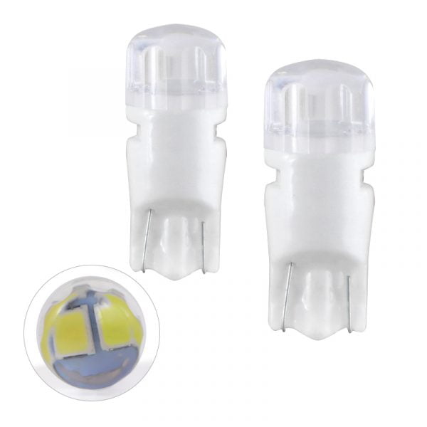Λάμπες LED T10 wedge 12V Ceramics Λευκό Φως
