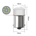 Λάμπες LED S25 BA15S 12V CANBUS Λευκό Φως - Image 3