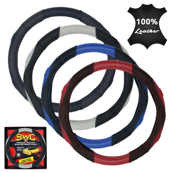 Κάλυμμα Τιμονιού Δέρμα CURVES 38cm