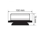 Φάρος LED 12V-24V Μαγνητικός & Βιδωτός - Image 4