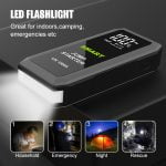 Φορητός Εκκινητής Αυτοκινήτου 12V S603 & Power Bank 16800mAh με Φακό και USB - Image 2