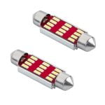 Λάμπες LED Ζευγάρι Πινακίδας & Πλαφονιέρας Τ11x41 Λευ 12-24V
