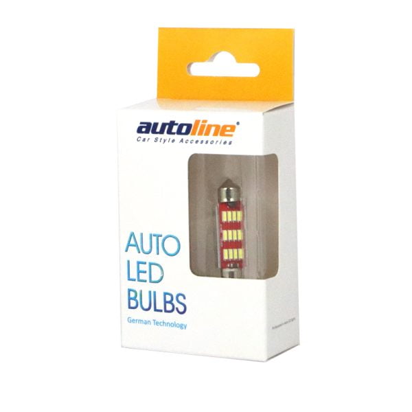Λάμπες LED Ζευγάρι Πινακίδας & Πλαφονιέρας Τ11×41 Λευ 12-24V