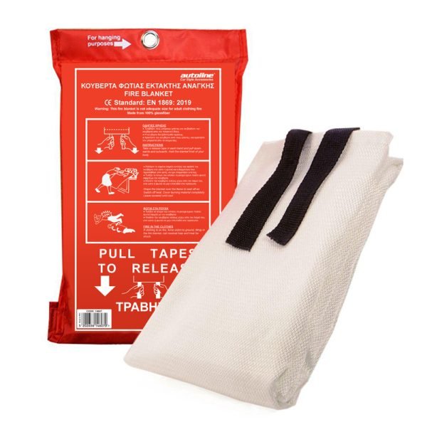 Emergency Fire Blanket 1x1m