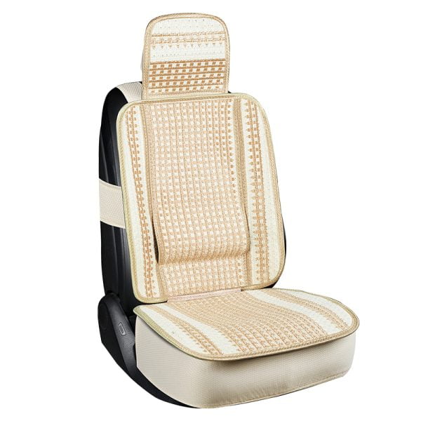 Seat Back Cover Front Universal (Fabric) ZEN 1 pc with Lumbar Pillow 124x45cm