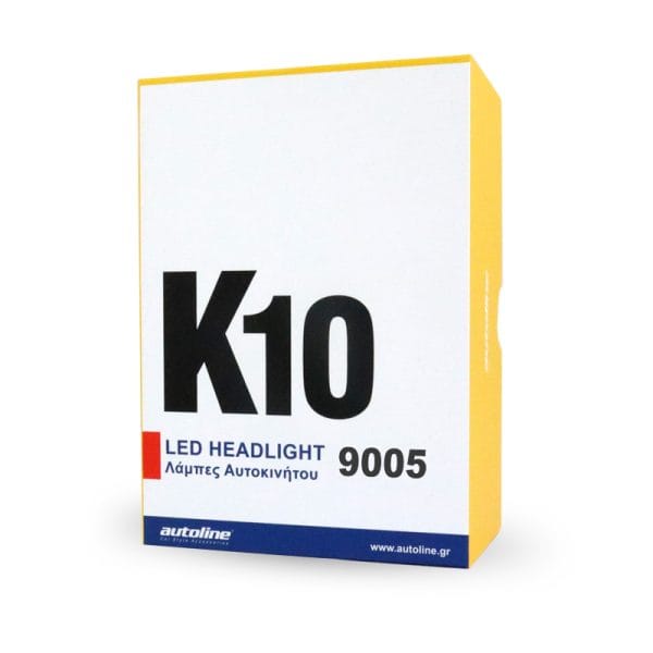 Σύστημα LED K10 9005 36W 3500LM 6500K 2 τμχ