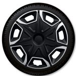 Wheel Covers Argo Blade Silver Black 16"