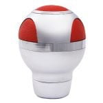 Gear Shift Knob Glow Aluminium and Leather 9160 - Image 3