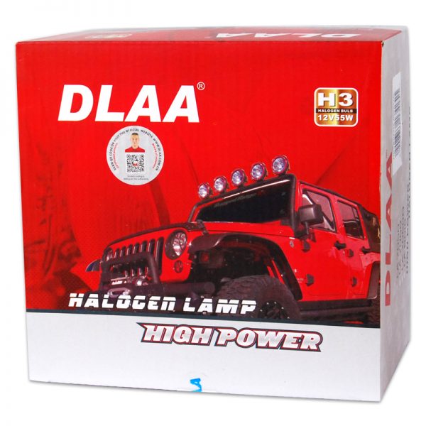 Προβολείς Παραλληλόγραμοι H3 12V 55W με Προστατευτικό