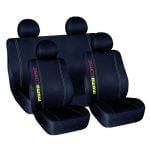 Seat Covers Set Universal Fit with Detachable Head (Fabric) MOMO-004 8 pcs - Image 4