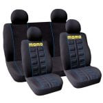 Seat Covers Set Universal Fit with Detachable Head (Fabric) MOMO-009 8 pcs - Image 3